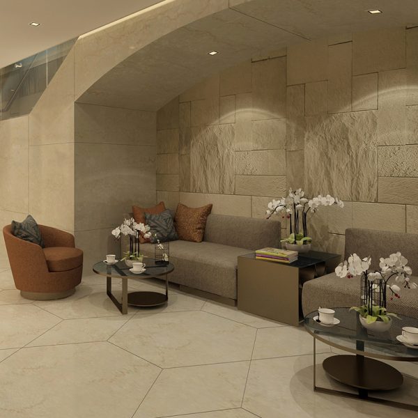 The SPA at Waldorf Astoria Jerusalem. GC for the new SPA spreading over 2000 SQM